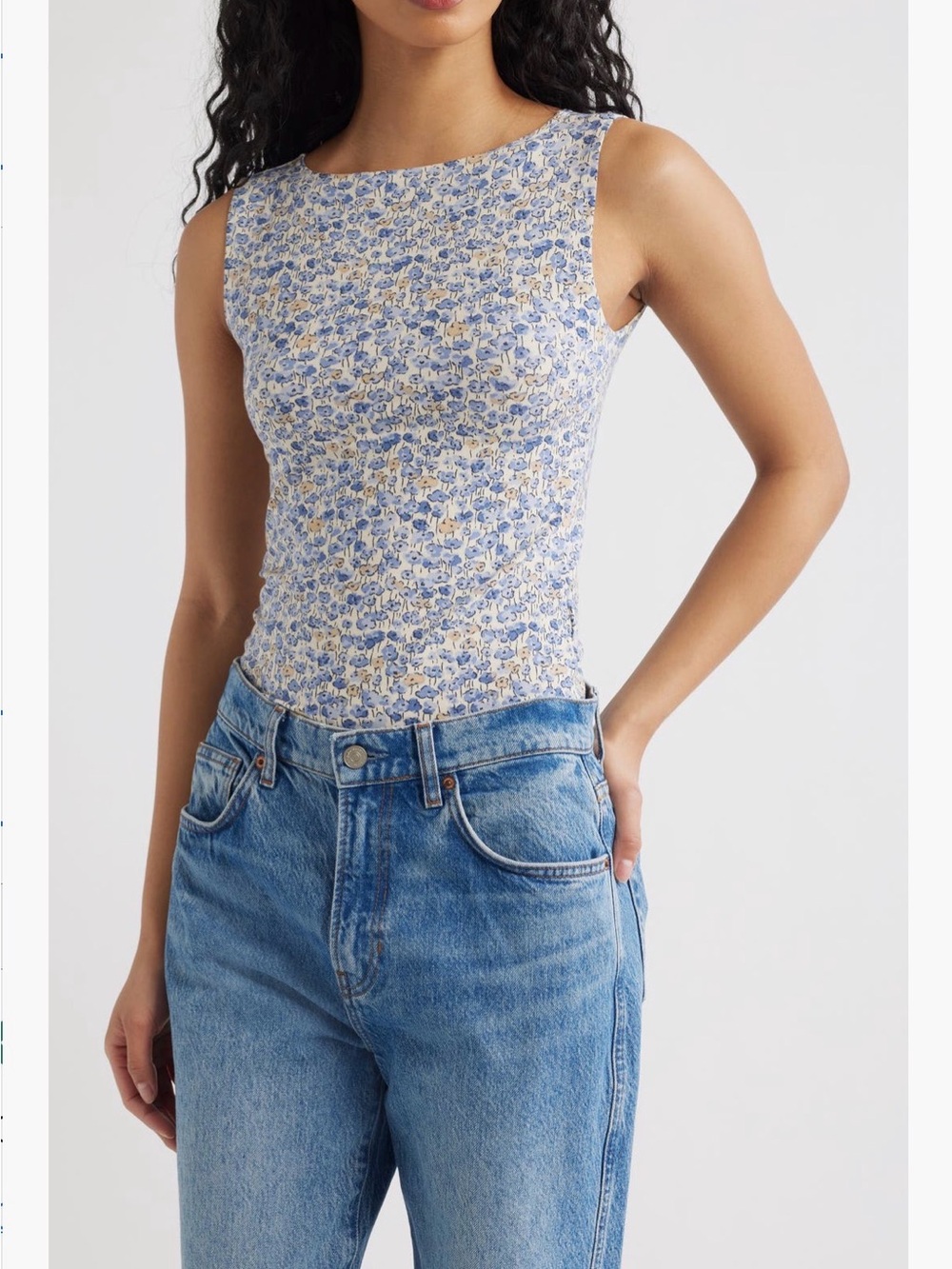 Reformation Dusk Stretch Knit Top